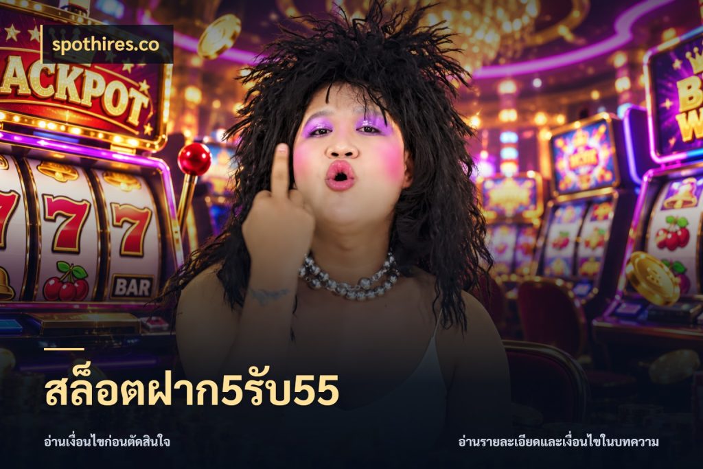 สล็อตฝาก5รับ55 spothires.co รูปแบบโบนัสกับสิทธิ์ของสายเกม
