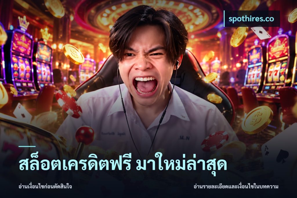 สล็อตเครดิตฟรี มาใหม่ล่าสุด