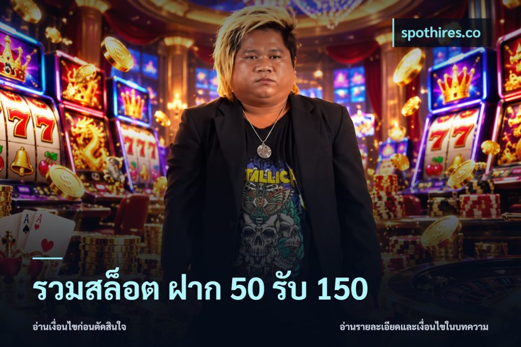 รวมสล็อต ฝาก 50 รับ 150