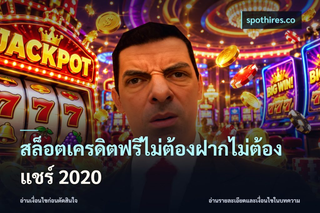 สล็อตเครดิตฟรีไม่ต้องฝากไม่ต้องแชร์ 2020