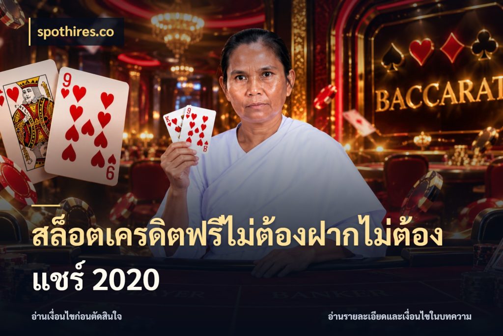 สล็อตเครดิตฟรีไม่ต้องฝากไม่ต้องแชร์ 2020 สายโบนัสเลือกมุมเครดิตให้ตรงสไตล์ กับ spothires.co