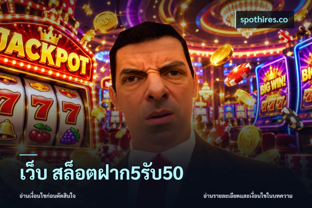 เว็บ สล็อตฝาก5รับ50