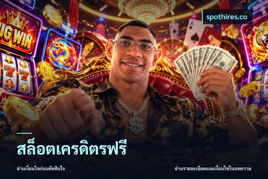 สล็อตเครดิตรฟรี