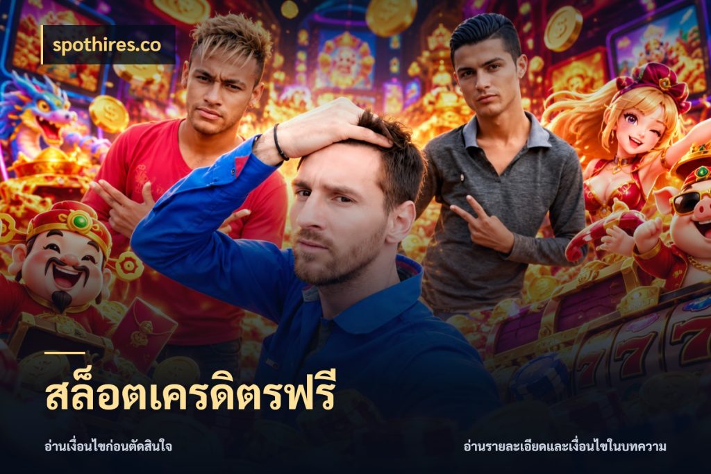 สล็อตเครดิตรฟรี สายโบนัสเลือกมุมเครดิตให้ตรงสไตล์ ในมุม spothires.co