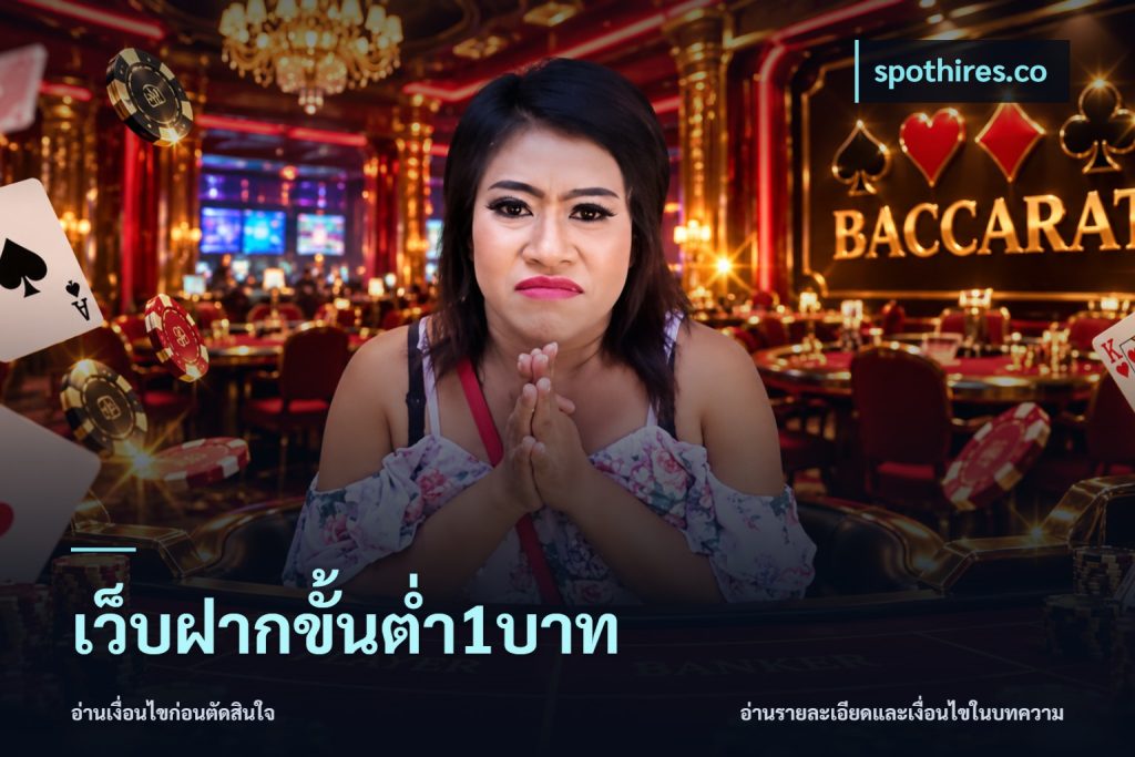 เว็บฝากขั้นต่ำ1บาท