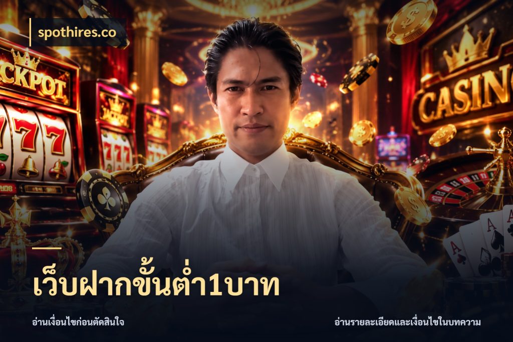 เว็บฝากขั้นต่ำ1บาท ยอดเริ่มต้นน่าจับตากับสิทธิ์ที่เกี่ยวข้อง สไตล์ spothires.co