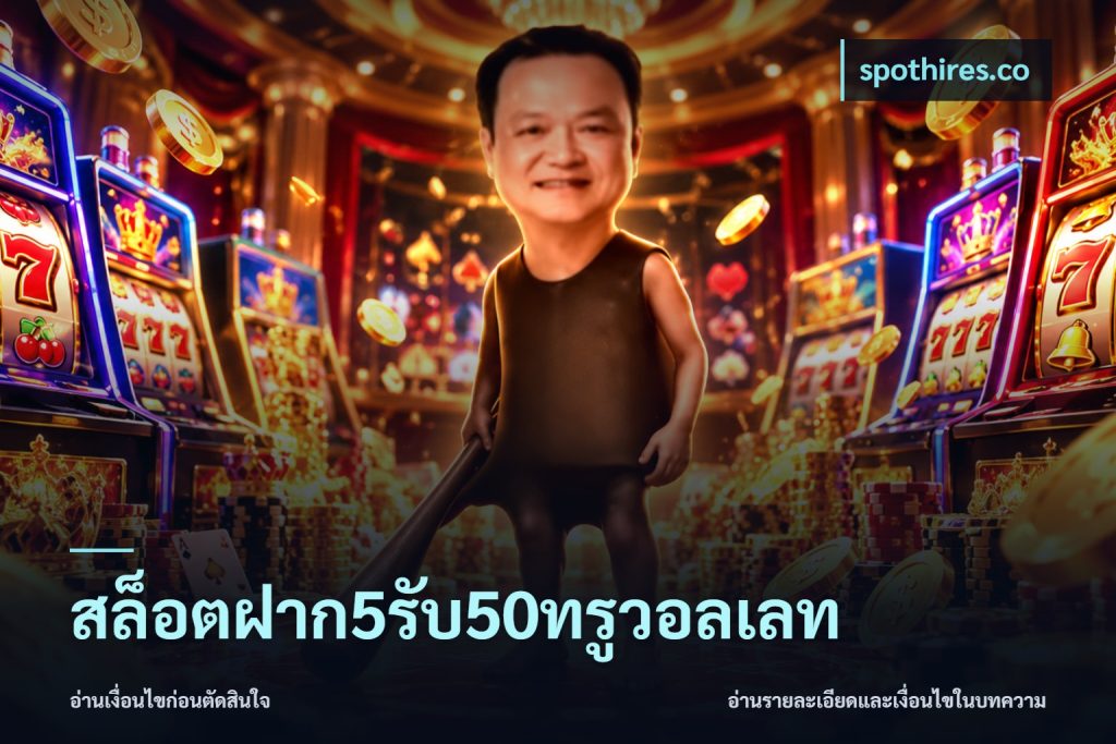 สล็อตฝาก5รับ50ทรูวอลเลท