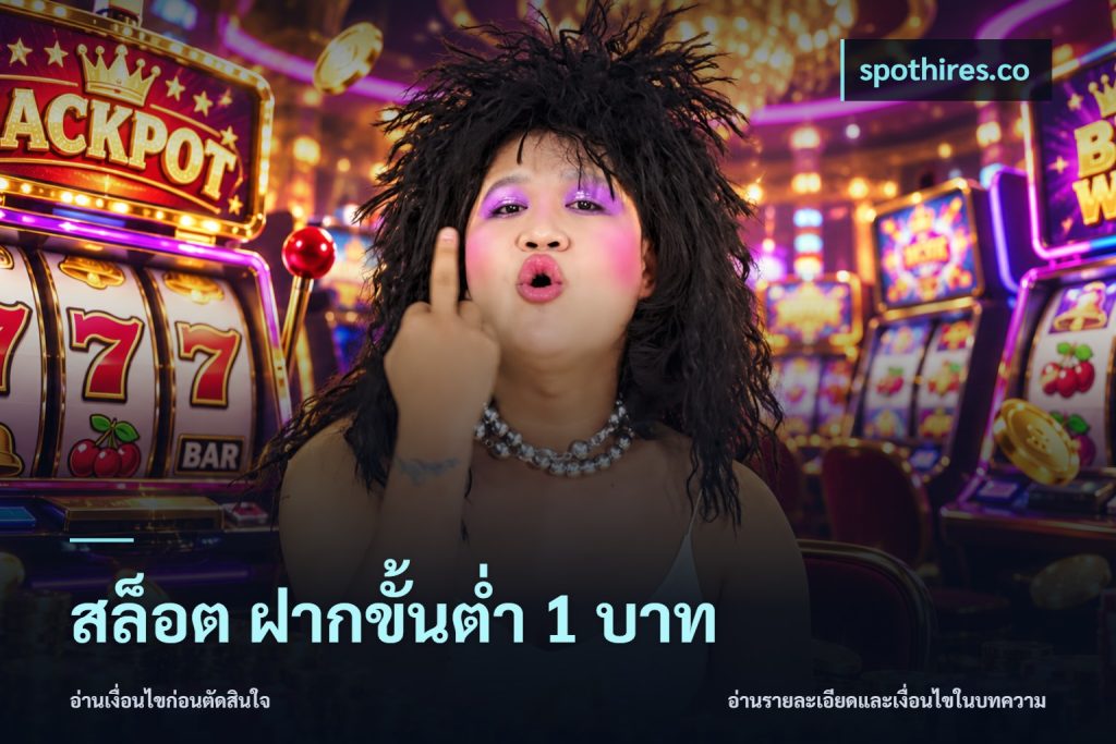สล็อต ฝากขั้นต่ำ 1 บาท
