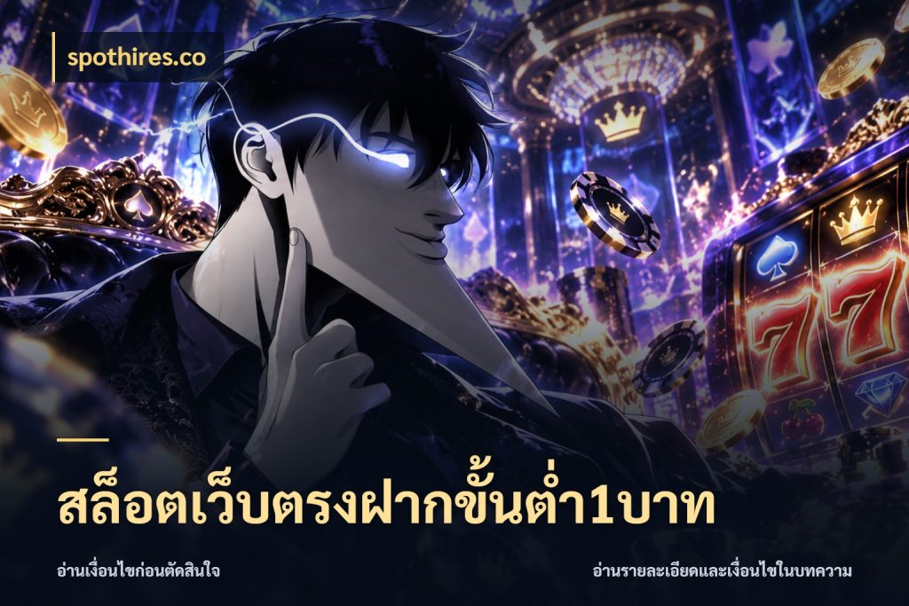 สล็อตเว็บตรงฝากขั้นต่ำ1บาท spothires.co จำนวนเริ่มต้นกับรายละเอียดที่สายเกมสนใจ