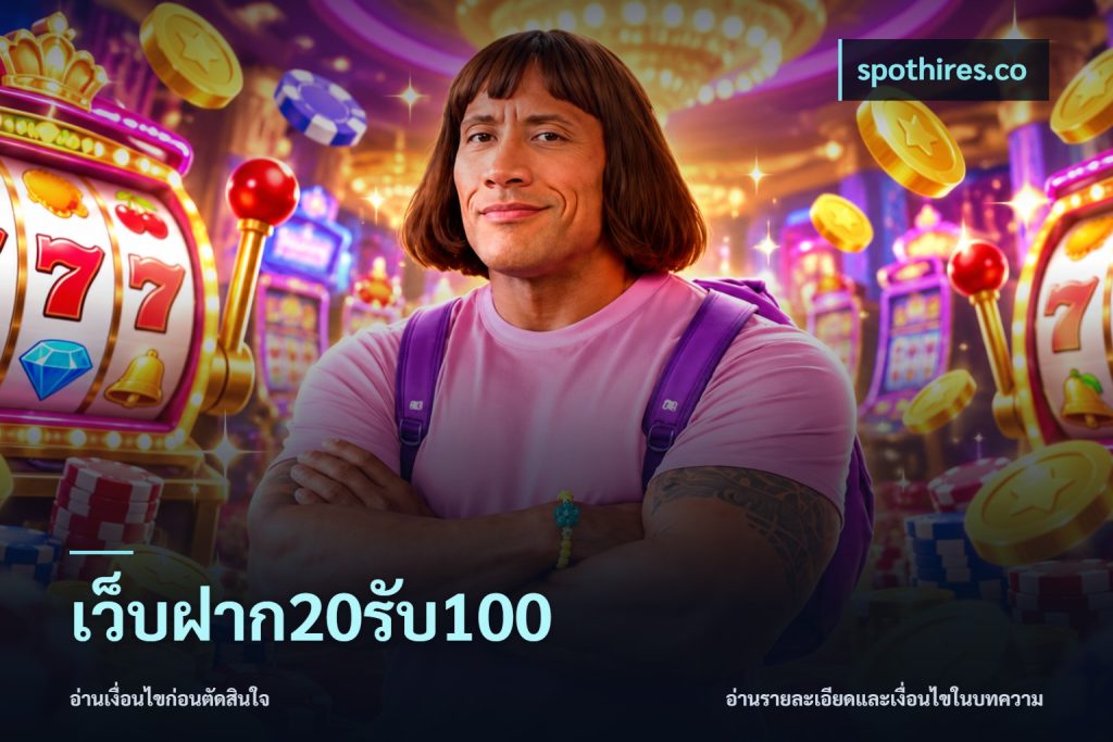 เว็บฝาก20รับ100