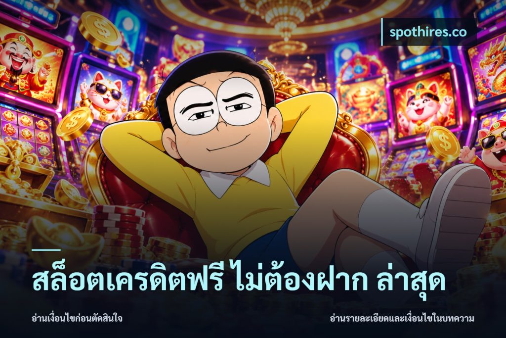 สล็อตเครดิตฟรี ไม่ต้องฝาก ล่าสุด