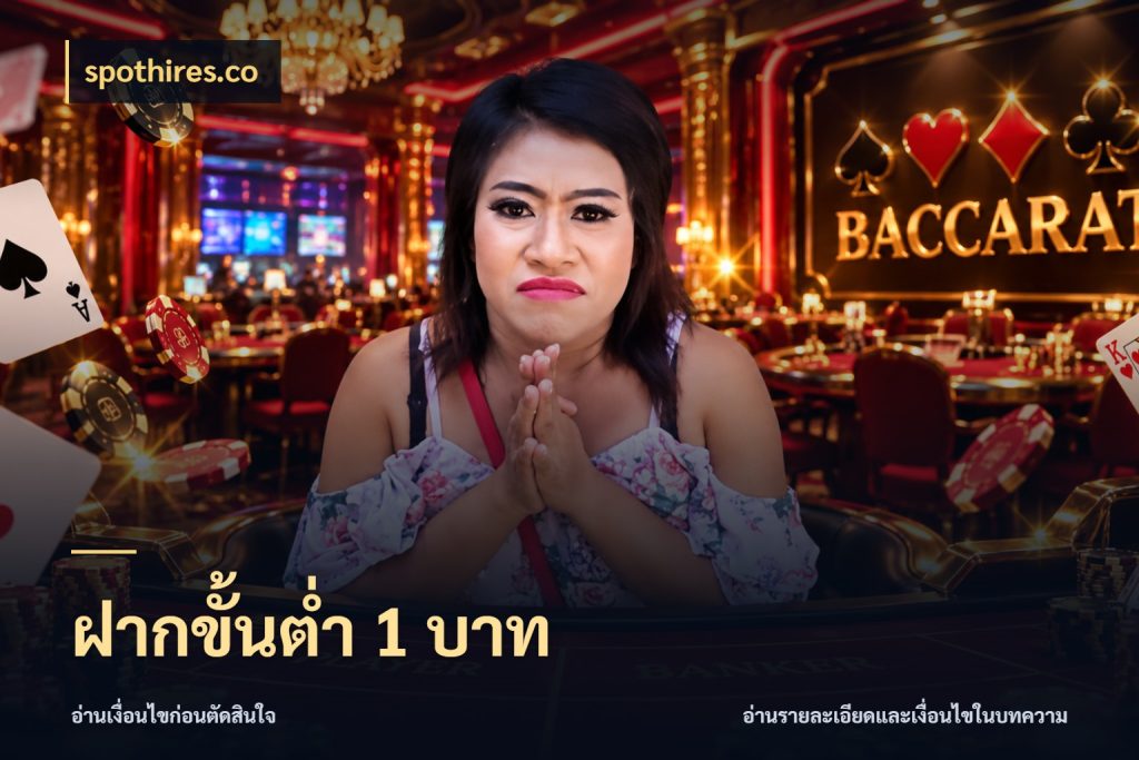 ฝากขั้นต่ำ 1 บาท spothires.co สายทุนน้อยเลือกความสนุกให้พอดี