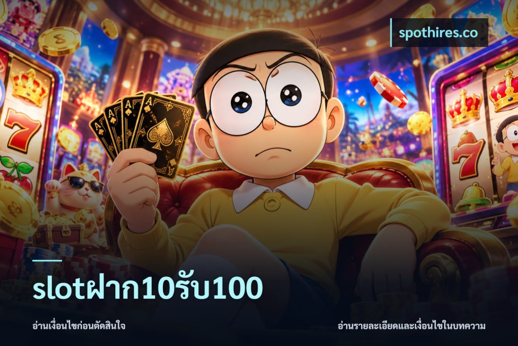 slotฝาก10รับ100
