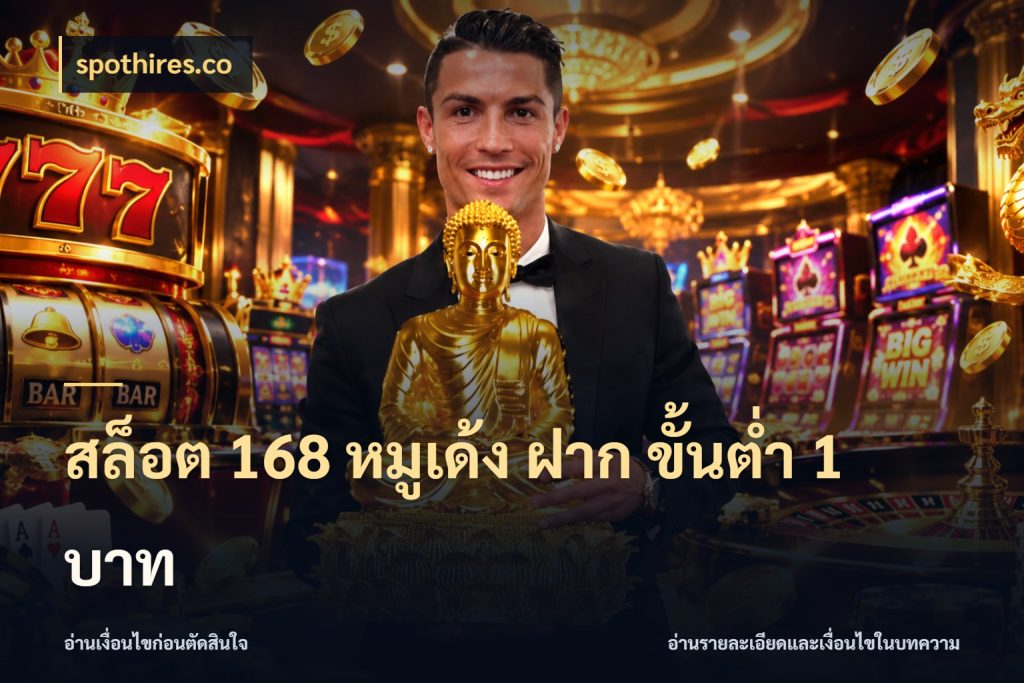 สล็อต 168 หมูเด้ง ฝาก ขั้นต่ำ 1 บาท ยอดเริ่มต้นน่าจับตากับสิทธิ์ที่เกี่ยวข้อง ในมุม spothires.co