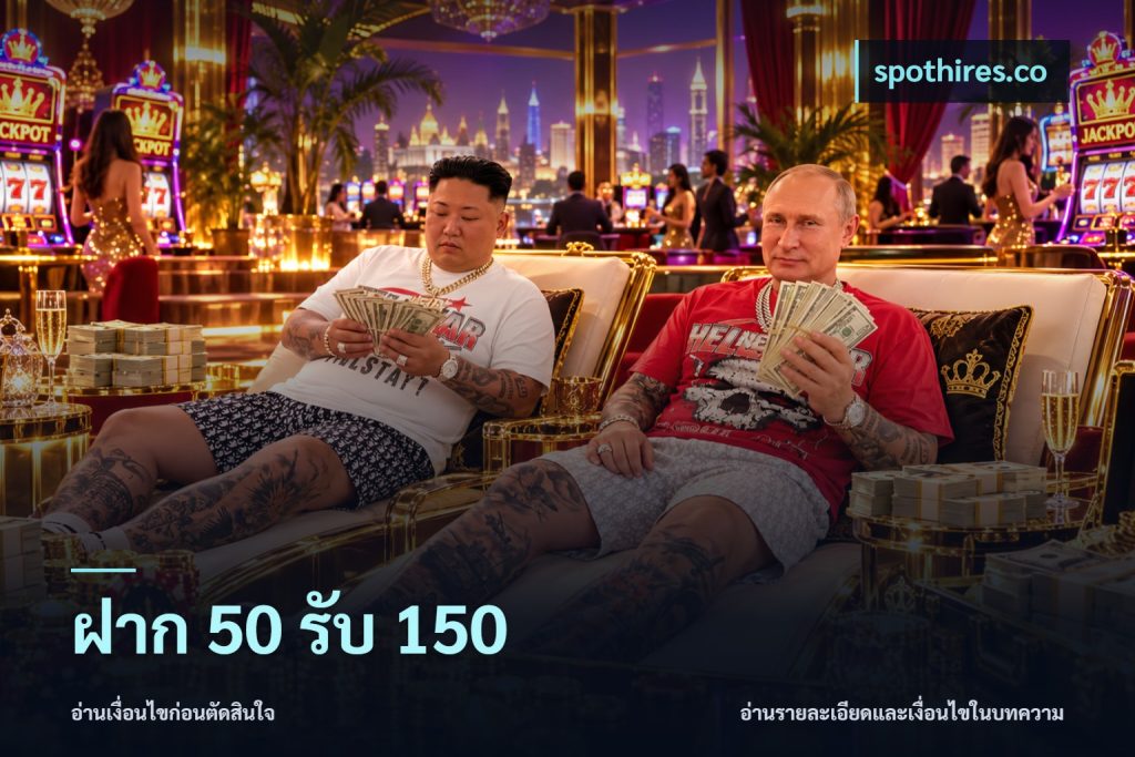 ฝาก 50 รับ 150