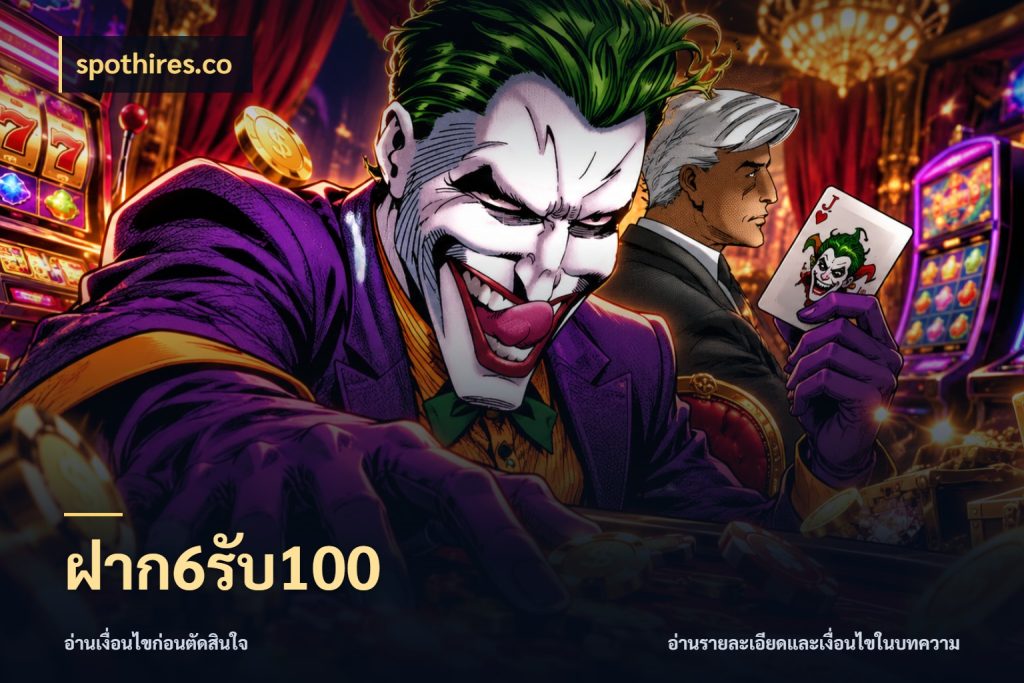 ฝาก6รับ100 สนุกกับตัวเลือกโปรในสไตล์ของคุณ สไตล์ spothires.co