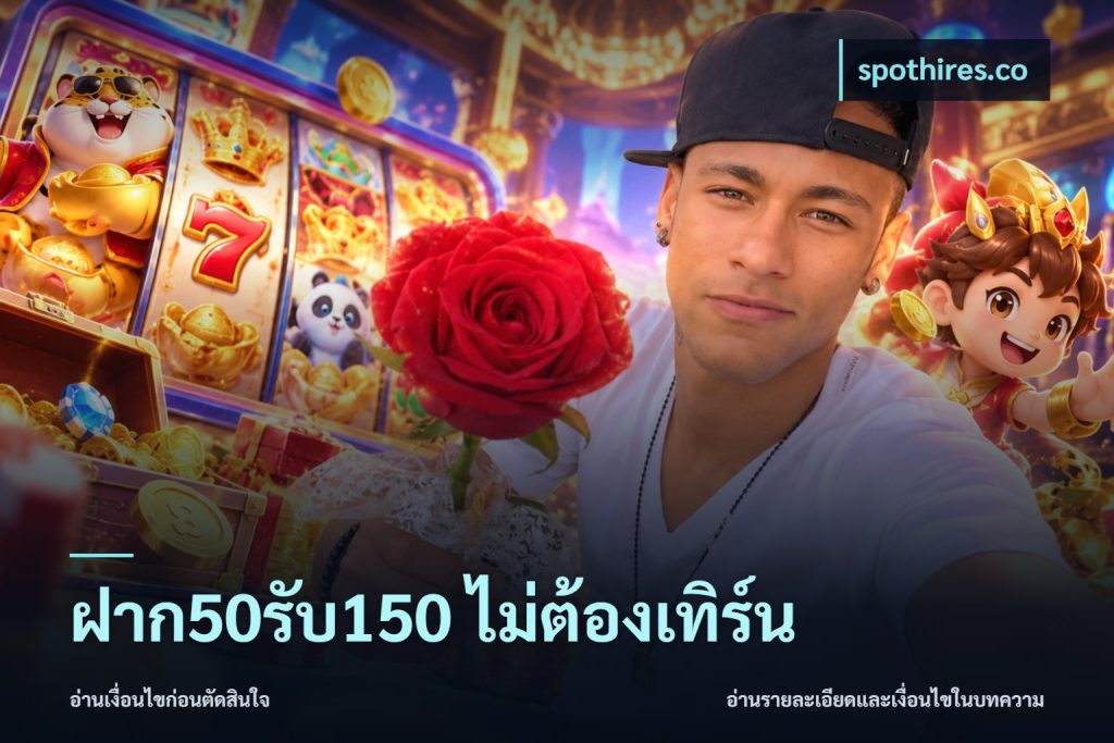 ฝาก50รับ150 ไม่ต้องเทิร์น