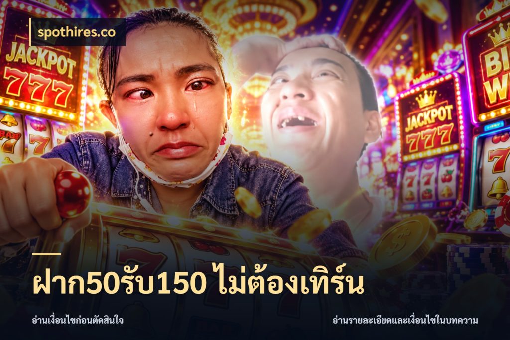 ฝาก50รับ150 ไม่ต้องเทิร์น สนุกกับตัวเลือกโปรในสไตล์ของคุณ กับ spothires.co