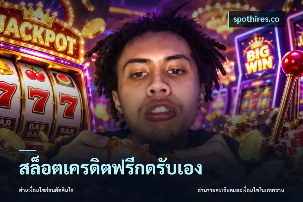 สล็อตเครดิตฟรีกดรับเอง