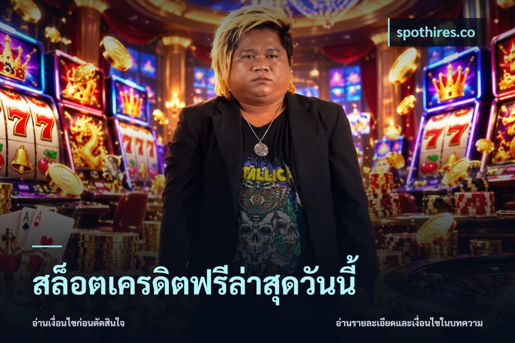 สล็อตเครดิตฟรีล่าสุดวันนี้