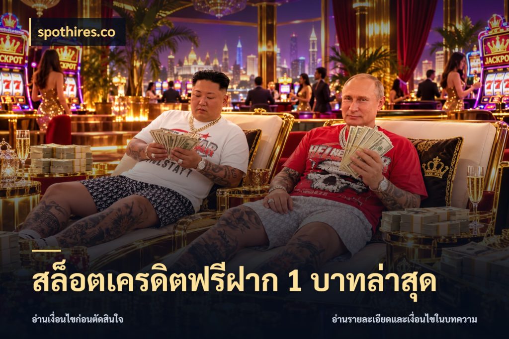 สล็อตเครดิตฟรีฝาก 1 บาทล่าสุด spothires.co จับมุมเด่นของเครดิตฟรีให้ตรงใจ