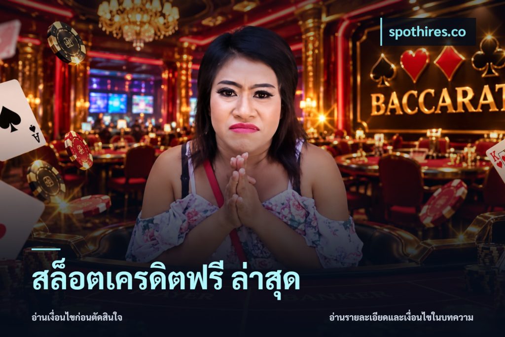สล็อตเครดิตฟรี ล่าสุด