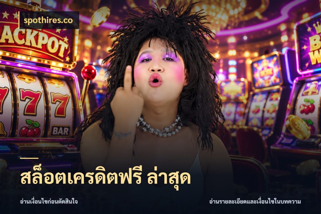 สล็อตเครดิตฟรี ล่าสุด รู้จักยอดและขอบเขตของเครดิตฟรี ในมุม spothires.co