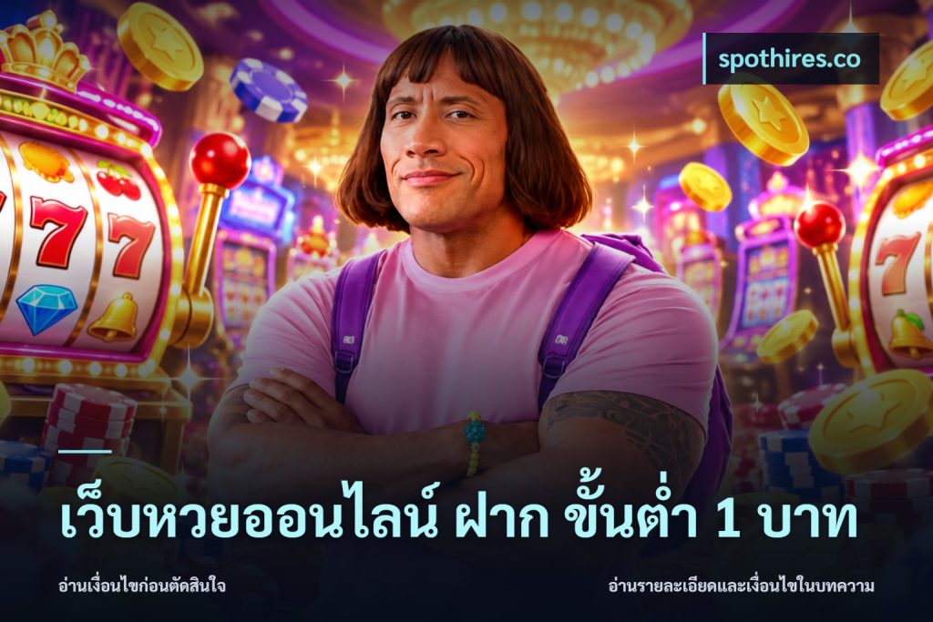 เว็บหวยออนไลน์ ฝาก ขั้นต่ำ 1 บาท