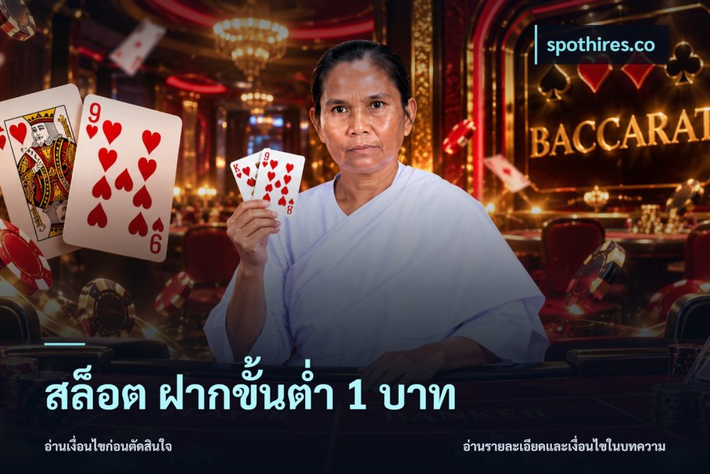 สล็อต ฝากขั้นต่ํา 1 บาท