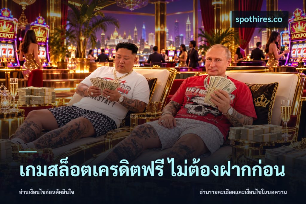 เกมสล็อตเครดิตฟรี ไม่ต้องฝากก่อน