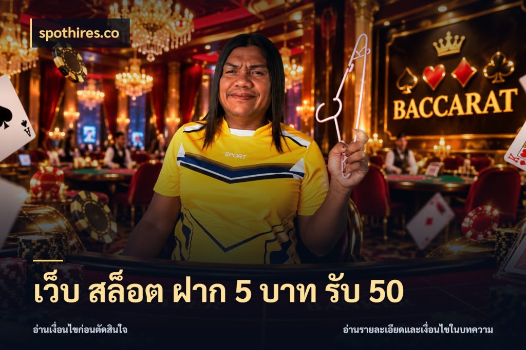 เว็บ สล็อต ฝาก 5 บาท รับ 50 โปรกับเกมที่ชอบเลือกให้ตรงสไตล์ สไตล์ spothires.co