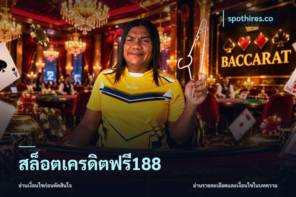 สล็อตเครดิตฟรี188