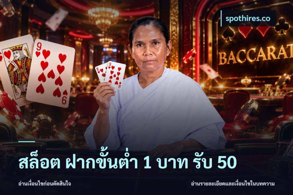 สล็อต ฝากขั้นต่ำ 1 บาท รับ 50