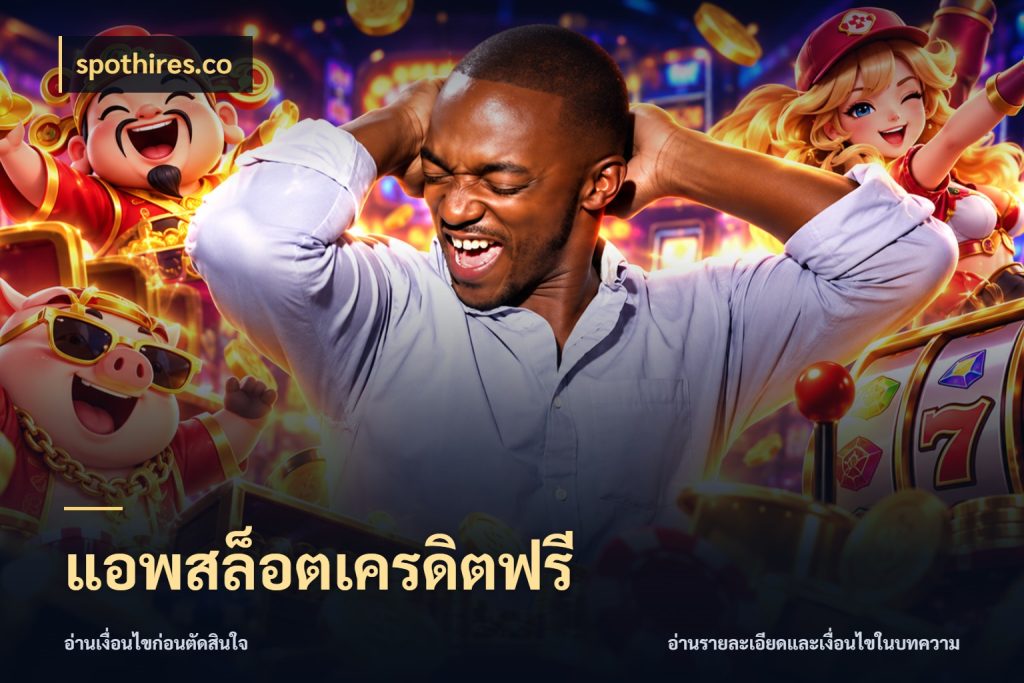 แอพสล็อตเครดิตฟรี จากชื่อเครดิตฟรีสู่ความสนุกที่เข้าใจได้ สไตล์ spothires.co