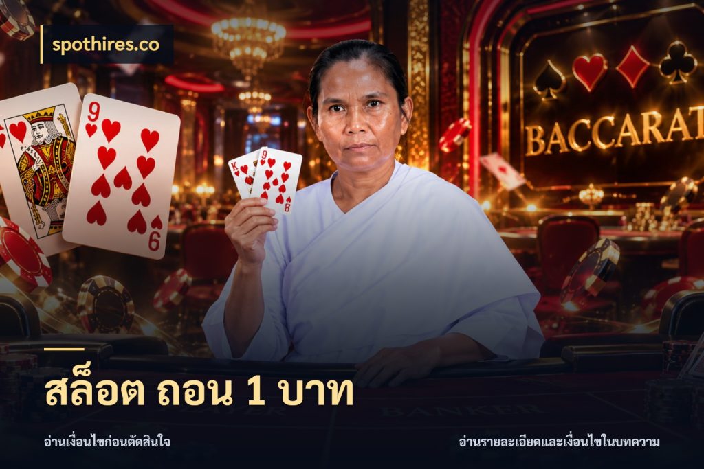 สล็อต ถอน 1 บาท เลือกสไตล์จากยอดและรูปแบบที่ตรงใจ สไตล์ spothires.co