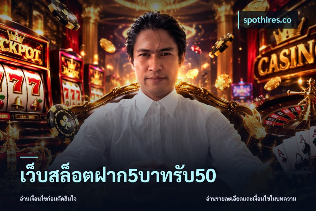 เว็บสล็อตฝาก5บาทรับ50