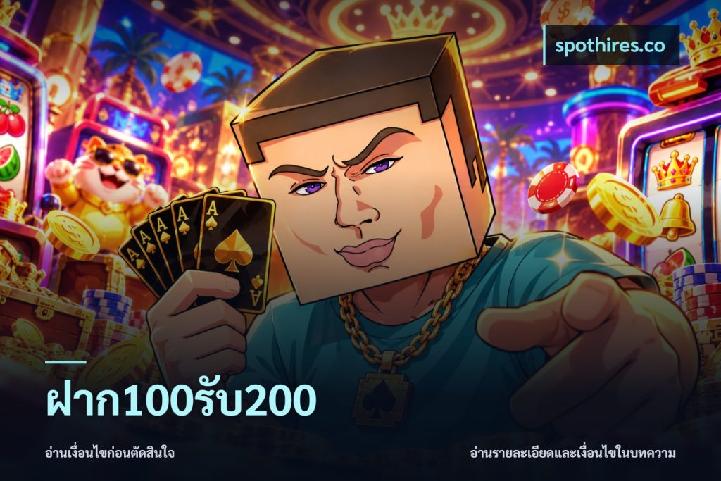 ฝาก100รับ200