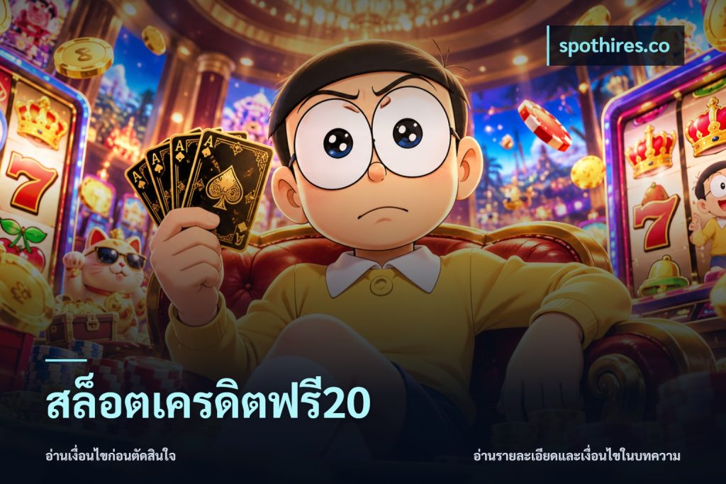 สล็อตเครดิตฟรี20