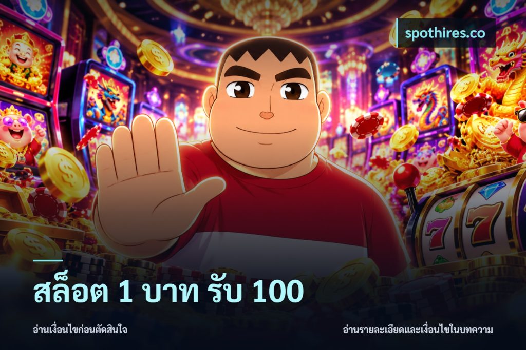 สล็อต 1 บาท รับ 100