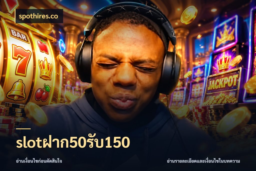 slotฝาก50รับ150 สีสันของโปรฝากและยอดรับ ในมุม spothires.co