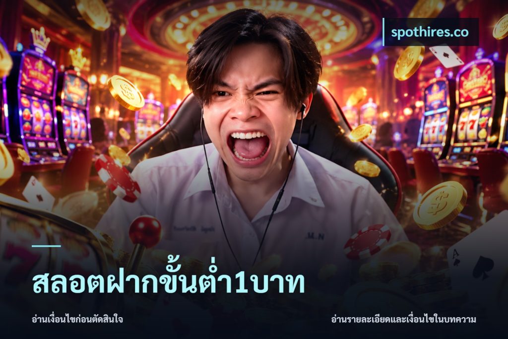 สลอตฝากขั้นต่ำ1บาท