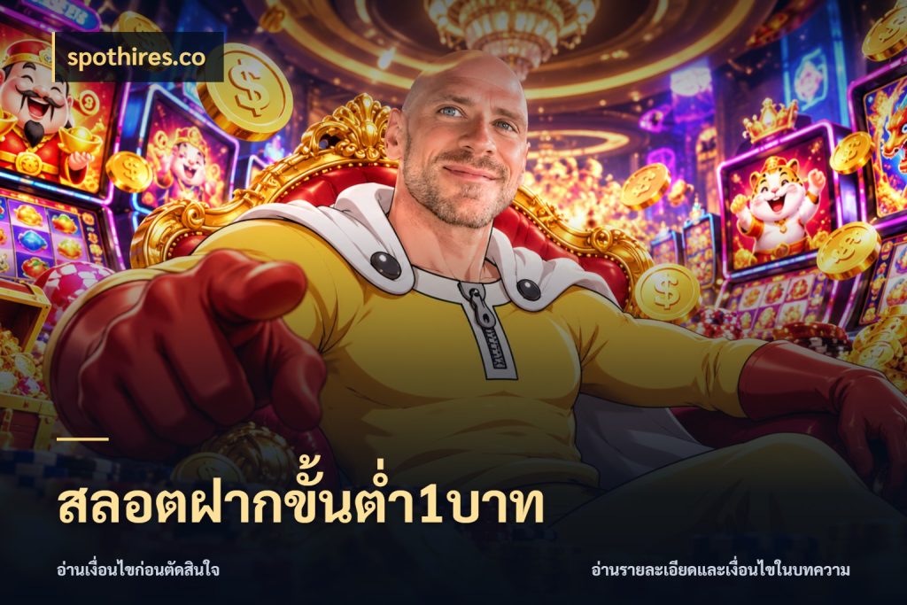สลอตฝากขั้นต่ำ1บาท มุมสนุกของคนที่กำหนดขอบเขตตัวเอง กับ spothires.co