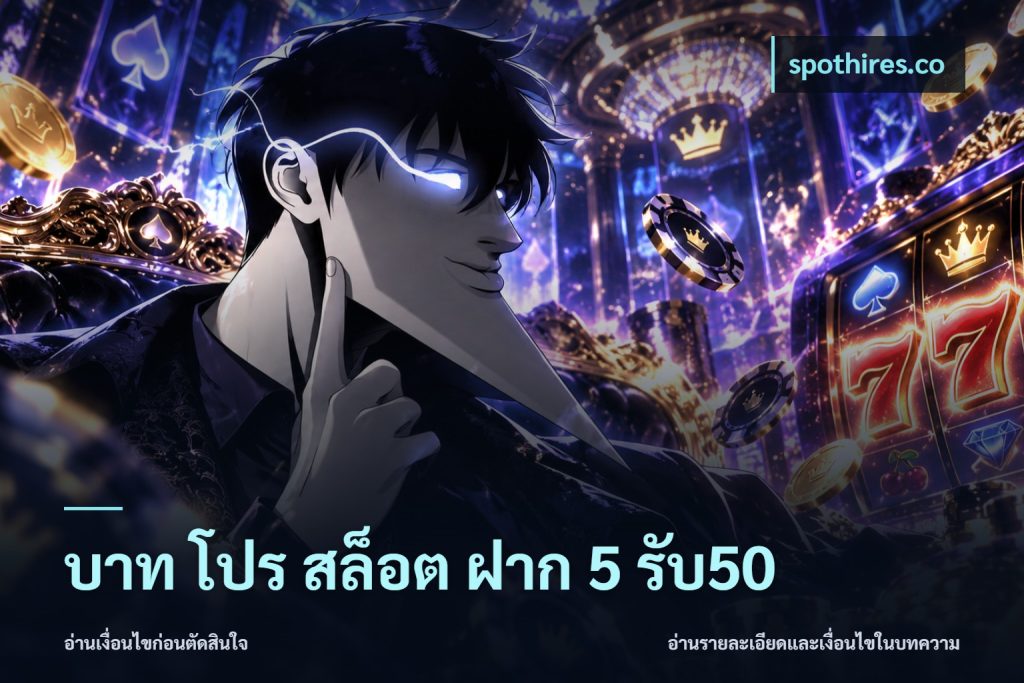 บาท โปร สล็อต ฝาก 5 รับ50