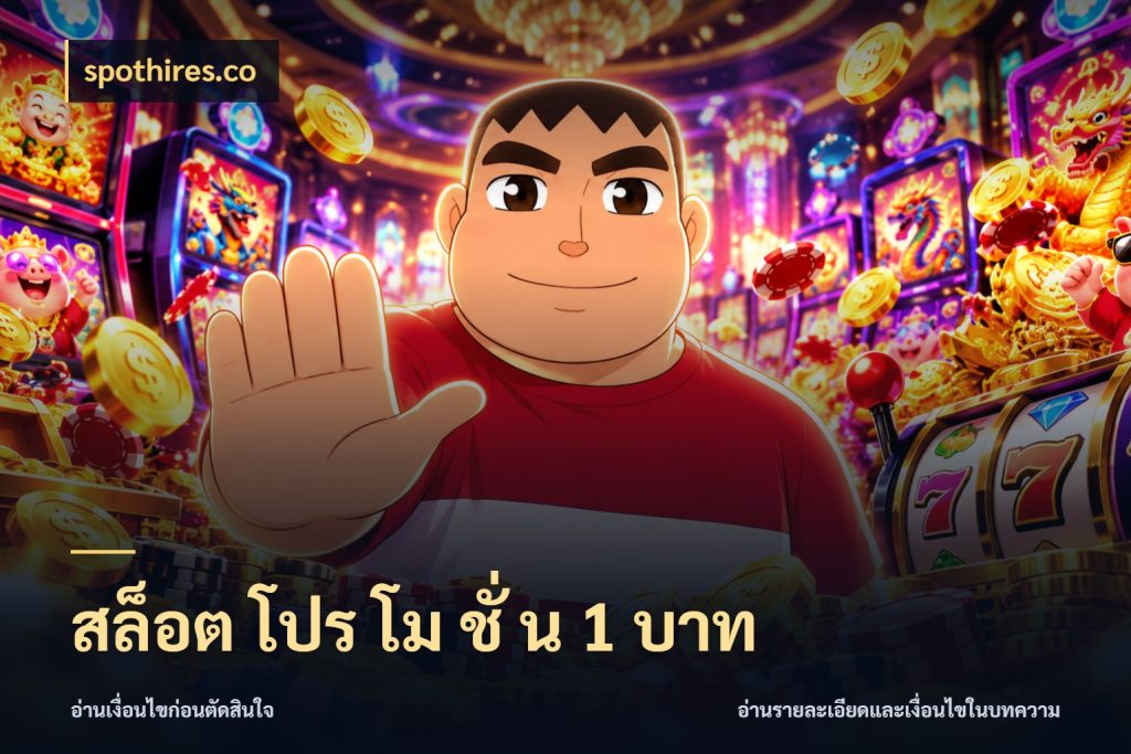 สล็อต โปร โม ชั่ น 1 บาท รู้จักจำนวนแต่ละแบบก่อนเลือกเกม กับ spothires.co