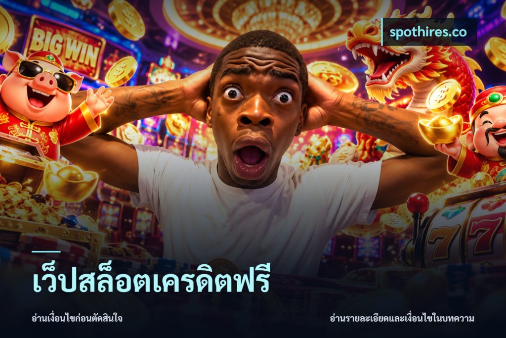 เว็ปสล็อตเครดิตฟรี