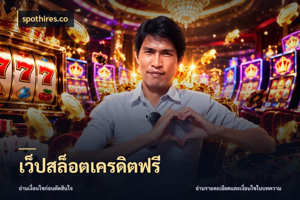 เว็ปสล็อตเครดิตฟรี spothires.co รู้จักยอดและขอบเขตของเครดิตฟรี