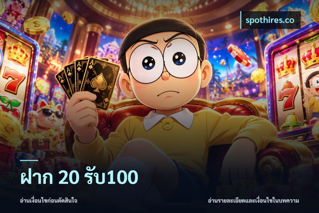 ฝาก 20 รับ100
