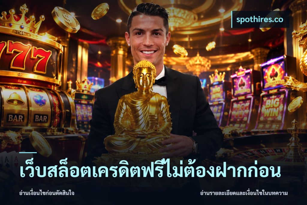 เว็บสล็อตเครดิตฟรีไม่ต้องฝากก่อน