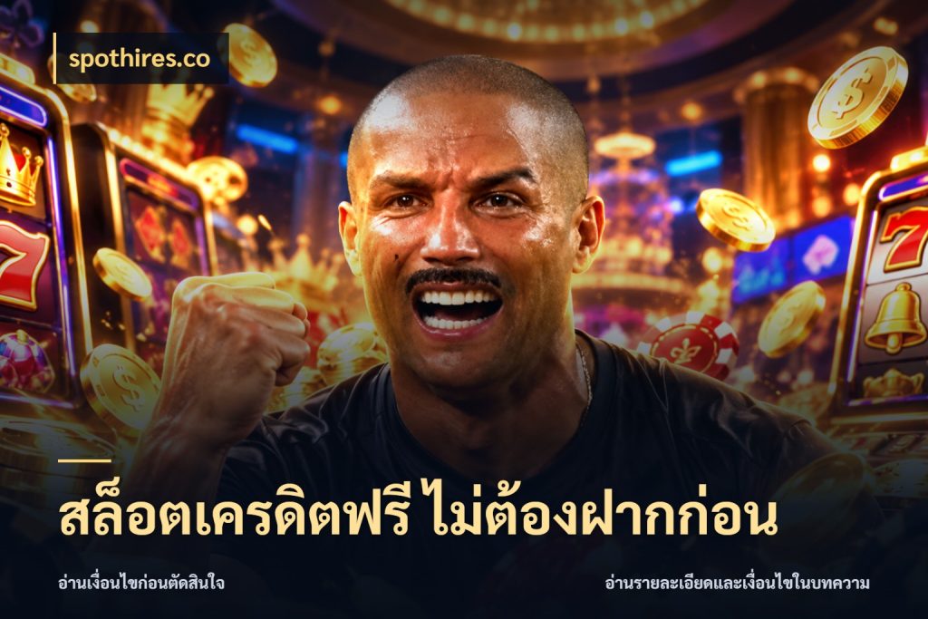 สล็อตเครดิตฟรี ไม่ต้องฝากก่อน spothires.co สายโบนัสเลือกมุมเครดิตให้ตรงสไตล์
