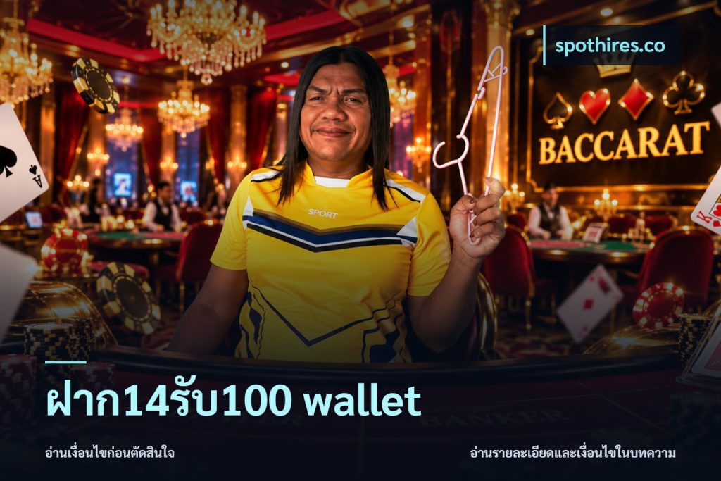 ฝาก14รับ100 wallet